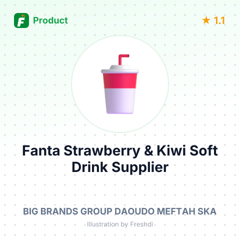 Fanta Strawberry & Kiwi Soft Drink – summary card, no photo uploaded yet