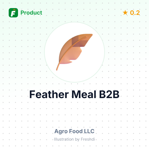 Feather Meal – summary card, no photo uploaded yet