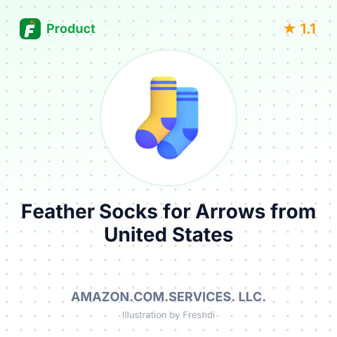 Feather Socks for Arrows – summary card, no photo uploaded yet