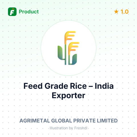 Feed Grade Rice – summary card, no photo uploaded yet