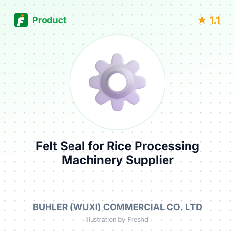 Felt Seal for Rice Processing Machinery – summary card, no photo uploaded yet
