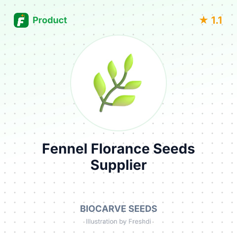 Fennel Florance Seeds – summary card, no photo uploaded yet