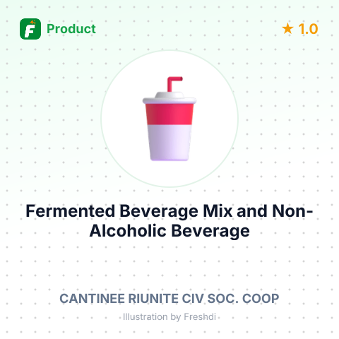 Fermented Beverage Mix and Non-Alcoholic Beverage – summary card, no photo uploaded yet