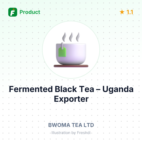 Fermented Black Tea – summary card, no photo uploaded yet