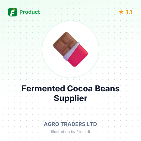 Fermented Cocoa Beans – summary card, no photo uploaded yet