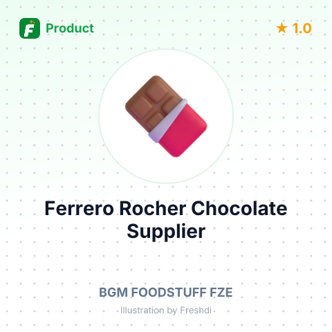 Ferrero Rocher Chocolate – summary card, no photo uploaded yet