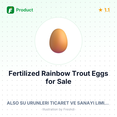 Fertilized Eggs of Rainbow Trout – summary card, no photo uploaded yet