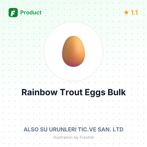 Fertilized Live Rainbow Trout Eggs – summary card, no photo uploaded yet