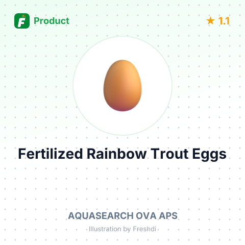 Fertilized Rainbow Trout Eggs – summary card, no photo uploaded yet
