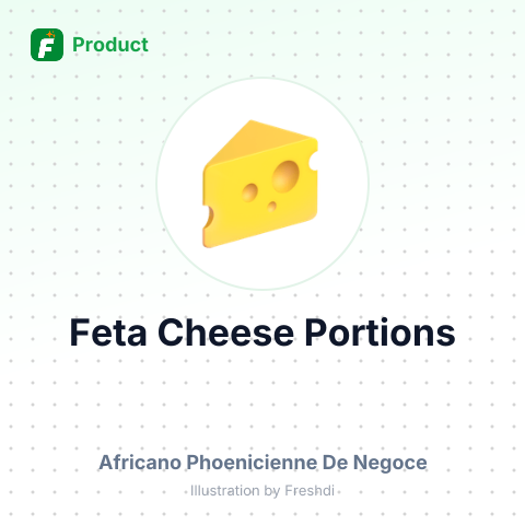 Feta Cheese Portions – summary card, no photo uploaded yet