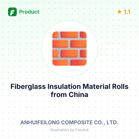 Fiberglass Insulation Material Rolls – summary card, no photo uploaded yet
