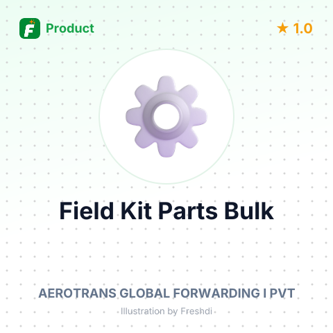 Field Kit Parts and Machine Parts – summary card, no photo uploaded yet