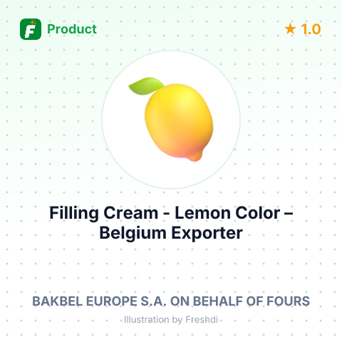 Filling Cream - Lemon Color – summary card, no photo uploaded yet