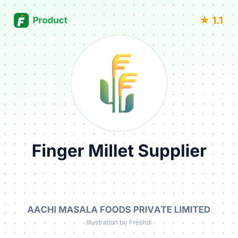 Finger Millet (Roasted) – summary card, no photo uploaded yet