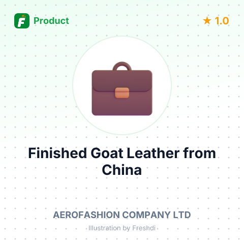 Finished Goat Leather – summary card, no photo uploaded yet
