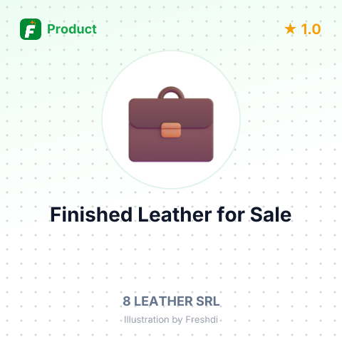 Finished Leather - Madras Yellow Green – summary card, no photo uploaded yet