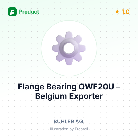 Flange Bearing OWF20U – summary card, no photo uploaded yet