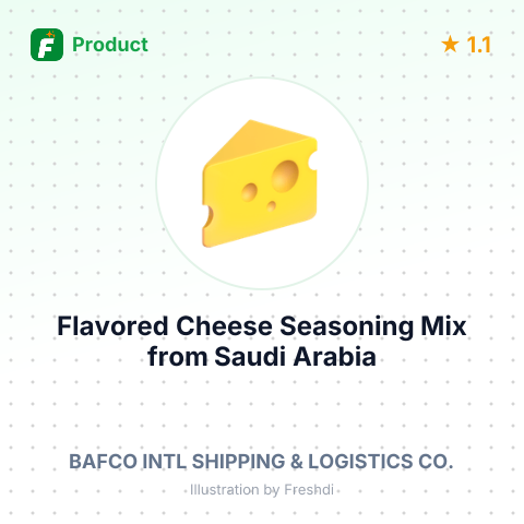 Flavored Cheese Seasoning Mix – summary card, no photo uploaded yet