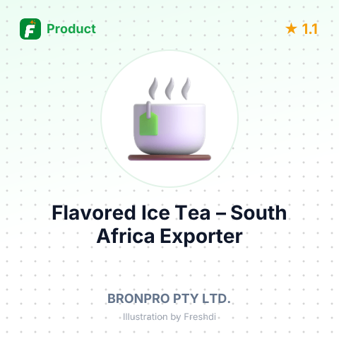 Flavored Ice Tea – summary card, no photo uploaded yet