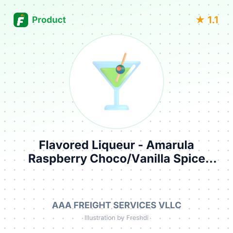 Flavored Liqueur - Amarula Raspberry Choco/Vanilla Spice – summary card, no photo uploaded yet
