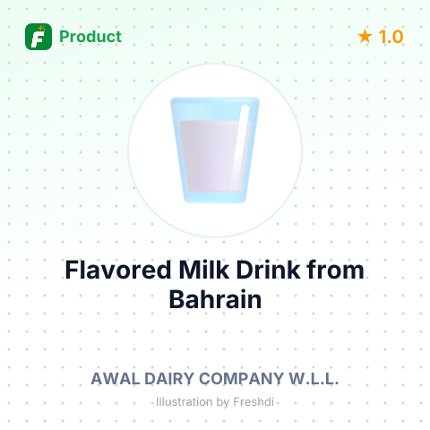Flavored Milk Drink – summary card, no photo uploaded yet
