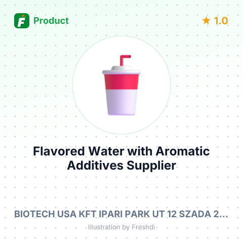 Flavored Water with Aromatic Additives – summary card, no photo uploaded yet