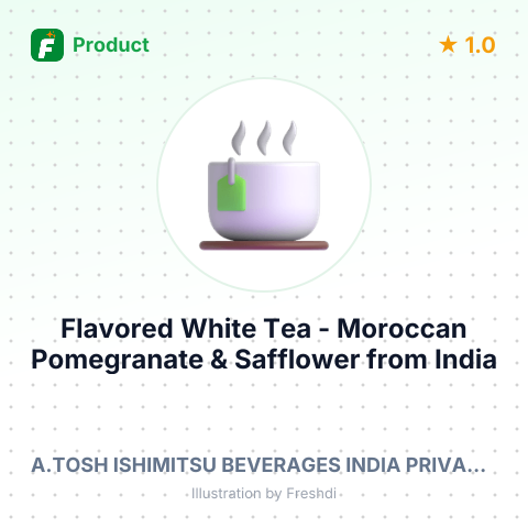 Flavored White Tea - Moroccan Pomegranate & Safflower – summary card, no photo uploaded yet