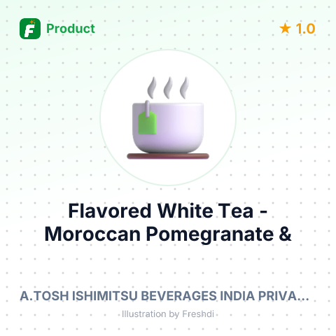 Flavored White Tea - Moroccan Pomegranate & Safflower – summary card, no photo uploaded yet