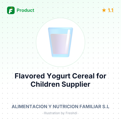 Flavored Yogurt Cereal for Children – summary card, no photo uploaded yet
