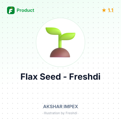 Flax Seed – summary card, no photo uploaded yet