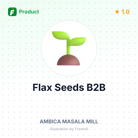 Flax Seeds – summary card, no photo uploaded yet