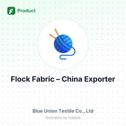 Flock Fabric – summary card, no photo uploaded yet