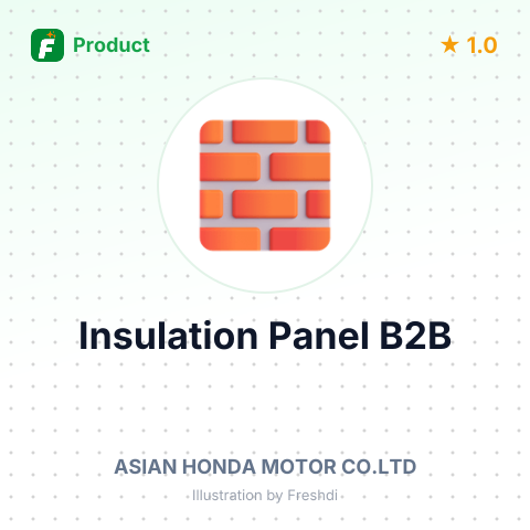 Floor Insulation Panel B for Honda Civic – summary card, no photo uploaded yet