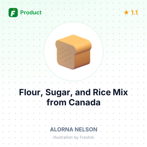 Flour, Sugar, and Rice Mix – summary card, no photo uploaded yet
