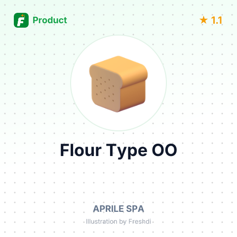 Flour Type OO – summary card, no photo uploaded yet