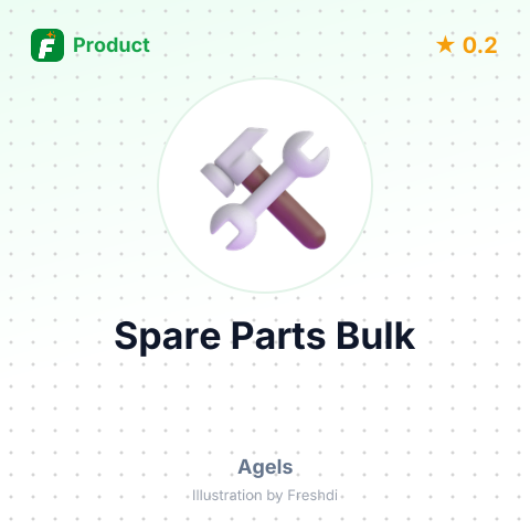 Flow Wrapping Machine Spare Parts – summary card, no photo uploaded yet