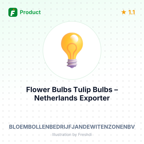 Flower Bulbs Tulip Bulbs – summary card, no photo uploaded yet