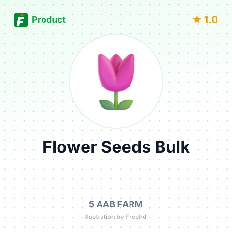 Flower Seeds - Gaillardia Pulchella – summary card, no photo uploaded yet