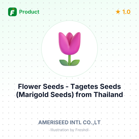 Flower Seeds - Tagetes Seeds (Marigold Seeds) – summary card, no photo uploaded yet