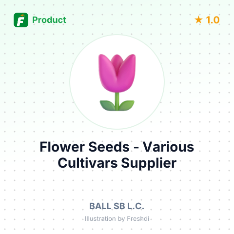 Flower Seeds - Various Cultivars – summary card, no photo uploaded yet