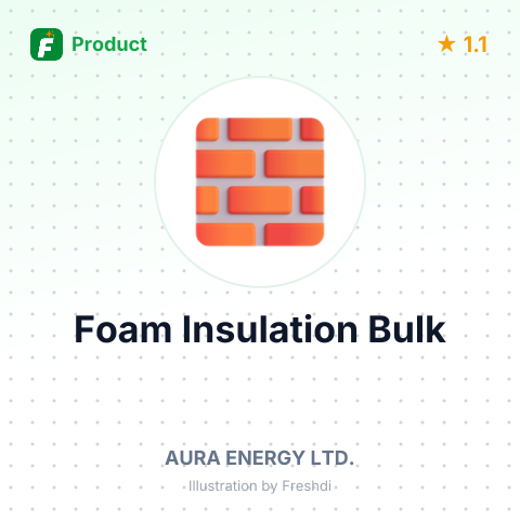 Foam Insulation Products – summary card, no photo uploaded yet