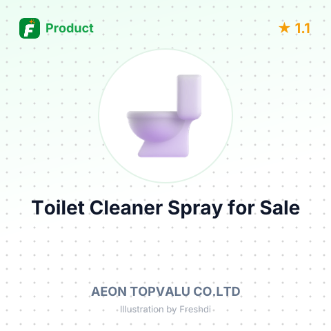 Foaming Toilet Cleaner Spray (Mint Scent) – summary card, no photo uploaded yet