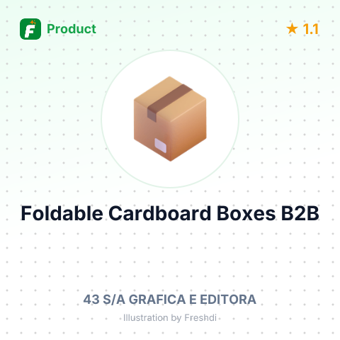 Foldable Cardboard Boxes for Açaí – summary card, no photo uploaded yet