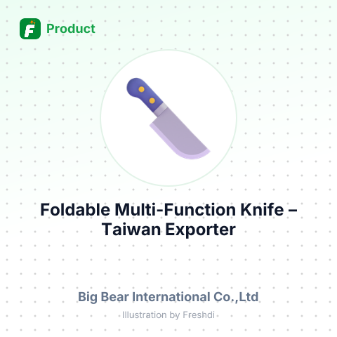 Foldable Multi-Function Knife – summary card, no photo uploaded yet