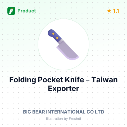 Folding Pocket Knife – summary card, no photo uploaded yet