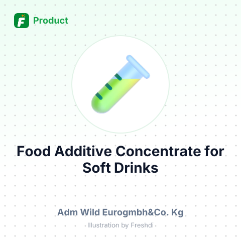 Food Additive Concentrate for Soft Drinks – summary card, no photo uploaded yet