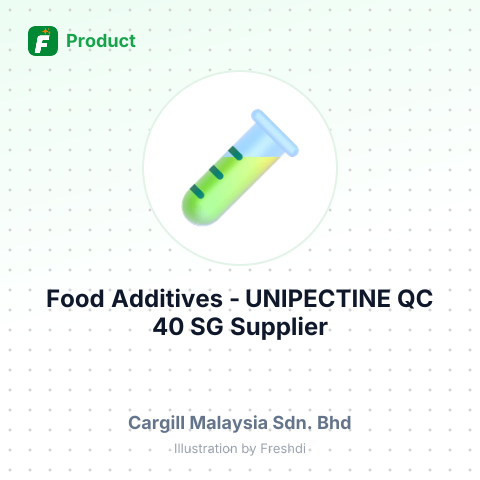 Food Additives - UNIPECTINE QC 40 SG – summary card, no photo uploaded yet