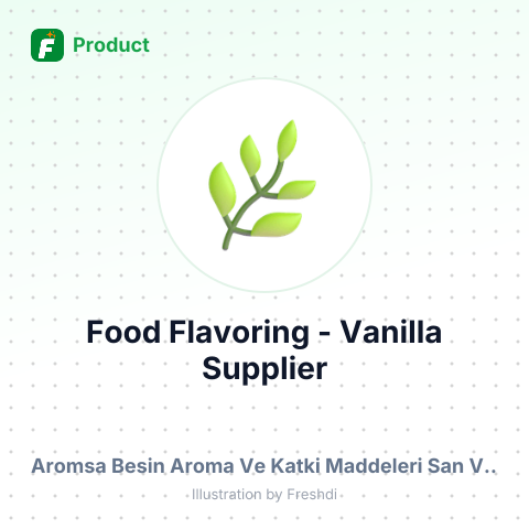 Food Flavoring - Vanilla – summary card, no photo uploaded yet