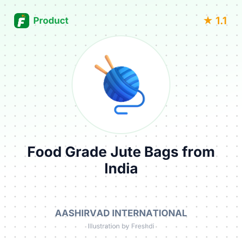 Food Grade Jute Bags – summary card, no photo uploaded yet