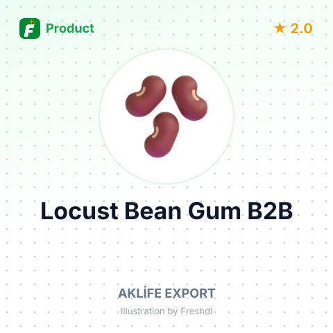 Food Grade Locust Bean Gum – summary card, no photo uploaded yet